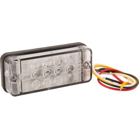 Feu arrière LED rectangle universel câblé UNIVERSEL LA40009