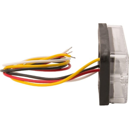 Feu arrière LED rectangle universel câblé UNIVERSEL LA40009