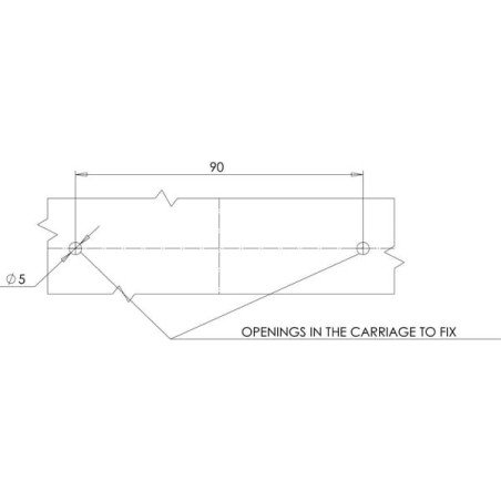 Feu arrière LED rectangle universel câblé UNIVERSEL LA40009