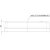 Feu arrière LED rectangle universel câblé UNIVERSEL LA40009
