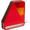 Feu arrière LED rectangle universel câblé GOPART LA45016R