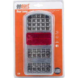 Feu arrière LED rectangle gauche GOPART LA91261L