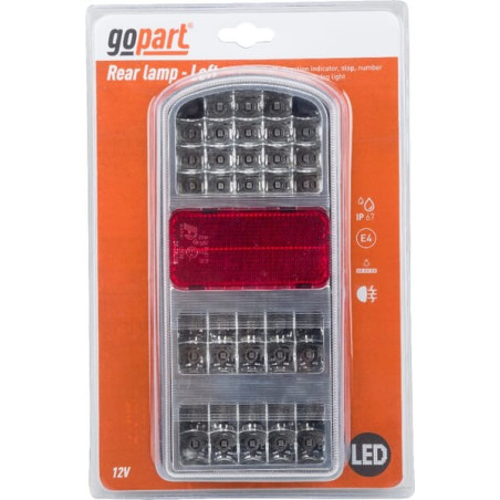 Feu arrière LED rectangle gauche GOPART LA91261L
