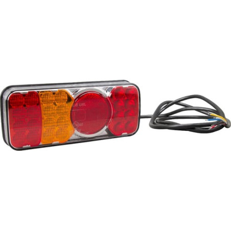 Feu arrière LED rectangle gauche câblé UNIVERSEL LA40035