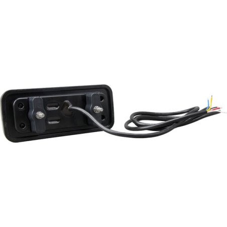 Feu arrière LED rectangle gauche câblé UNIVERSEL LA40035