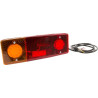 Feu arrière LED rectangle gauche câblé UNIVERSEL LA40019