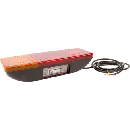 Feu arrière LED rectangle gauche câblé UNIVERSEL LA40019