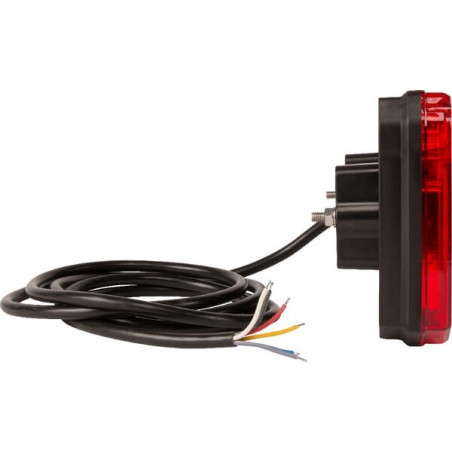 Feu arrière LED rectangle gauche câblé UNIVERSEL LA40007