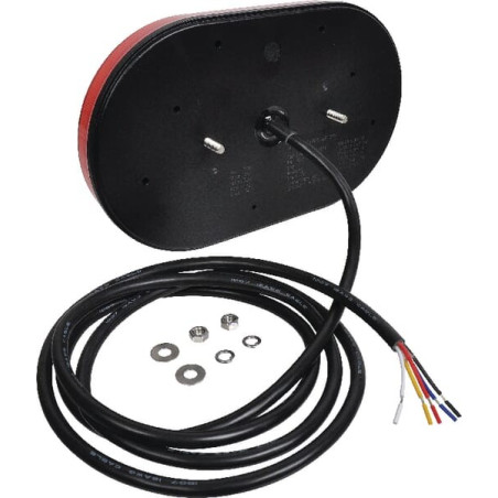 Feu arrière LED rectangle gauche câblé UNIVERSEL LA111334