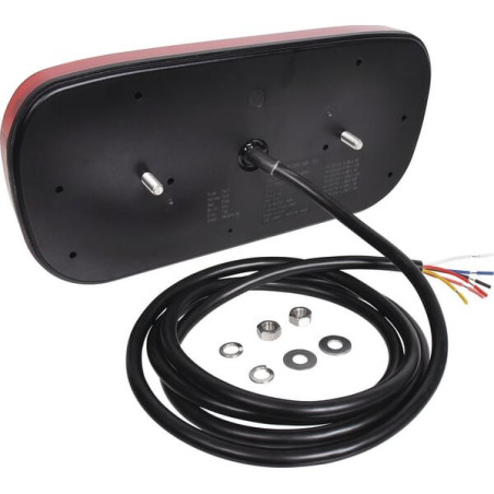 Feu arrière LED rectangle gauche câblé UNIVERSEL LA111329