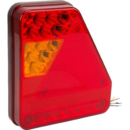 Feu arrière LED rectangle gauche câblé GOPART LA45016L