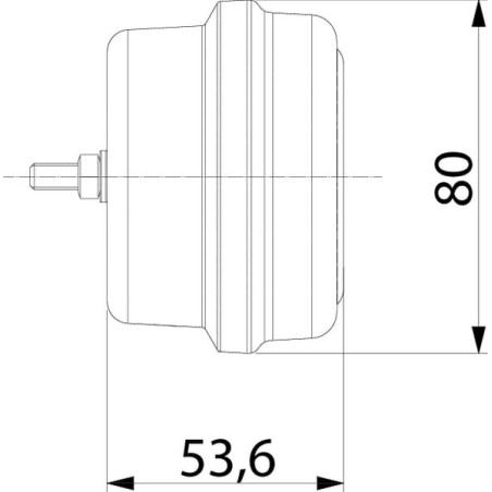 Feu arrière LED rectangle gauche câblé GOPART LA45007