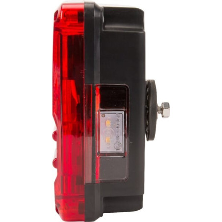 Feu arrière LED rectangle gauche 5 plots UNIVERSEL LA40026