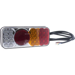 Feu arrière LED rectangle droit câblé UNIVERSEL LA40031