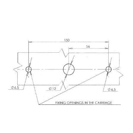 Feu arrière LED rectangle droit câblé UNIVERSEL LA40023