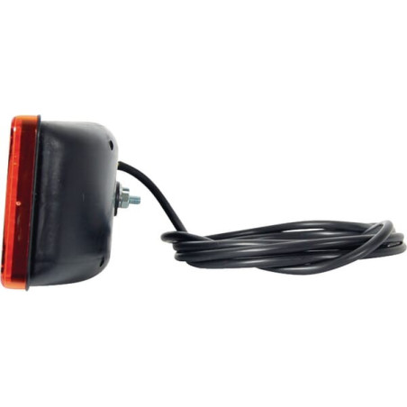 Feu arrière LED rectangle droit câblé UNIVERSEL LA40017