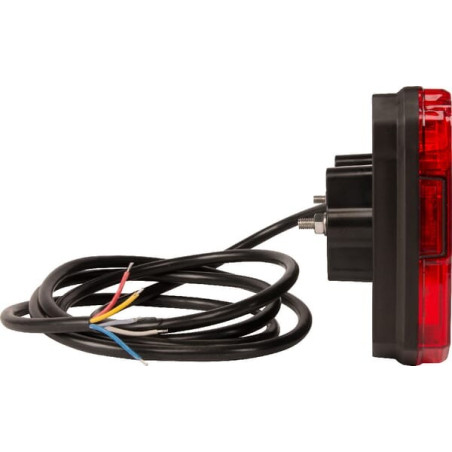 Feu arrière LED rectangle droit câblé UNIVERSEL LA40005