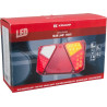 Feu arrière LED rectangle droit câblé UNIVERSEL LA40005