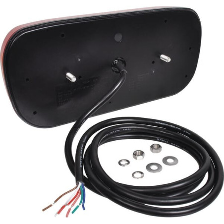 Feu arrière LED rectangle droit câblé UNIVERSEL LA111330