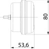 Feu arrière LED rectangle droit câblé GOPART LA45006