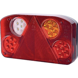 Feu arrière LED rectangle droit câblé GOPART LA45005