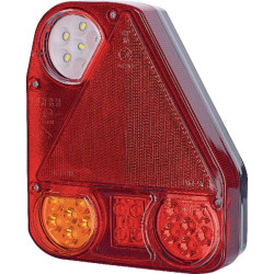 Feu arrière LED rectangle droit câblé GOPART LA45002