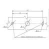 Feu arrière LED rectangle droit 7 plots UNIVERSEL LA40006