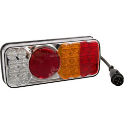 Feu arrière LED rectangle droit 5 plots UNIVERSEL LA40032