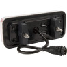 Feu arrière LED rectangle droit 5 plots UNIVERSEL LA40032