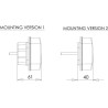 Feu arrière LED rectangle droit 5 plots UNIVERSEL LA40032