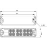 Feu arrière à LED HELLA-VALUEFIT 2VP357021011