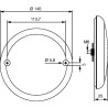Feu arrière à LED HELLA-VALUEFIT 2SB357026011
