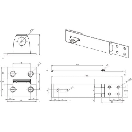Fermeture UNBRANDED TO4316B