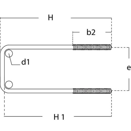 Étrier UNIVERSEL UBRM1060
