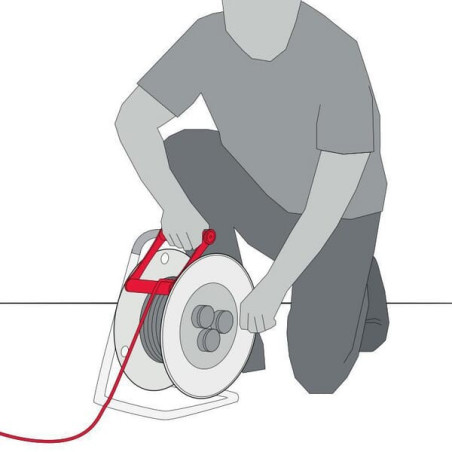 Enrouleur de câble BRENNENSTUHL EM1200261