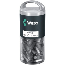 Embouts WERA SC8671ZTX15DIY100