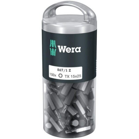 Embouts WERA SC8671ZTX15DIY100