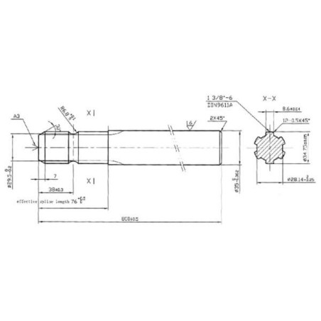 Embout UNIVERSEL 6735801KR