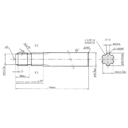 Embout UNIVERSEL 6735701KR
