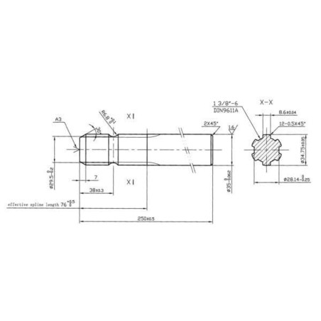 Embout UNIVERSEL 6735251KR