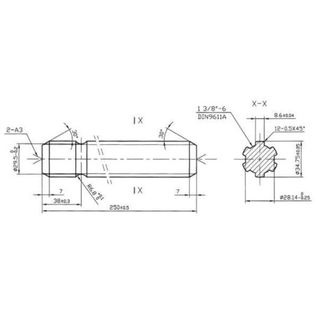 Embout UNIVERSEL 6735250KR