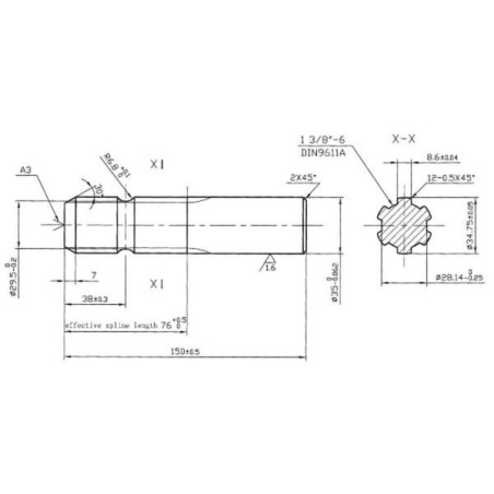Embout UNIVERSEL 6735151KR