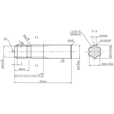 Embout UNIVERSEL 6735151KR