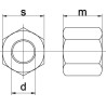 Écrou UNIVERSEL 633016109B