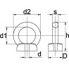 Écrou M30 UNIVERSEL 58230B