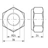 Écrou hexagonal autobloquant UNIVERSEL 9852415
