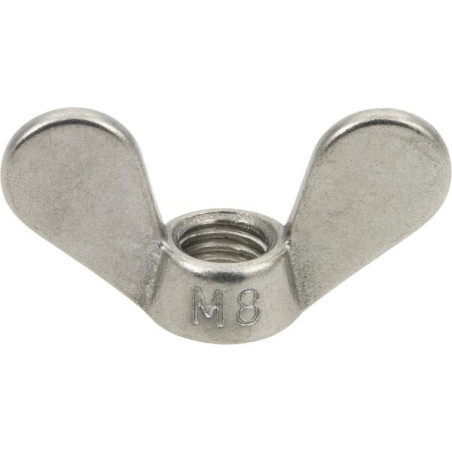 Écrou à ailettes M8 UNIVERSEL 3158RVSDINP025