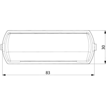 Éclairage de plaque d'immatriculation GOPART LA46002