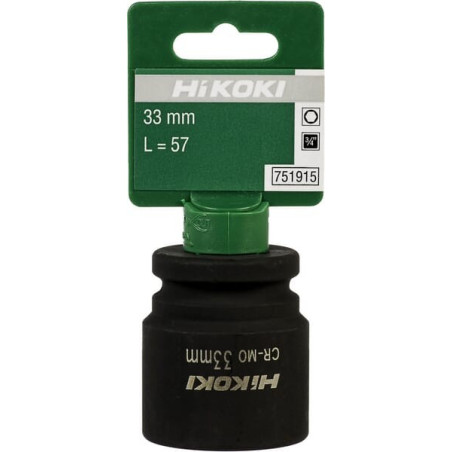 Douilles à choc 3/4-33mm HIKOKI 751915