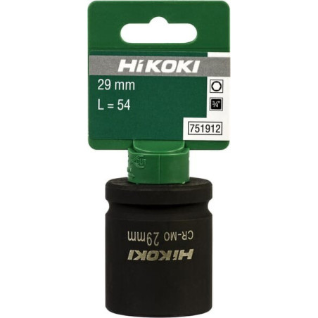 Douilles à choc 3/4-29mm HIKOKI 751912